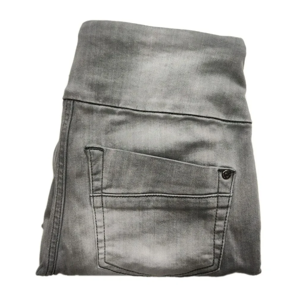 Rock & Republic Denim RX Fever Pull‎ On Jeggings, women's XS, distressed, gray